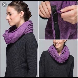 Lululemon Infinity Purple Scarf